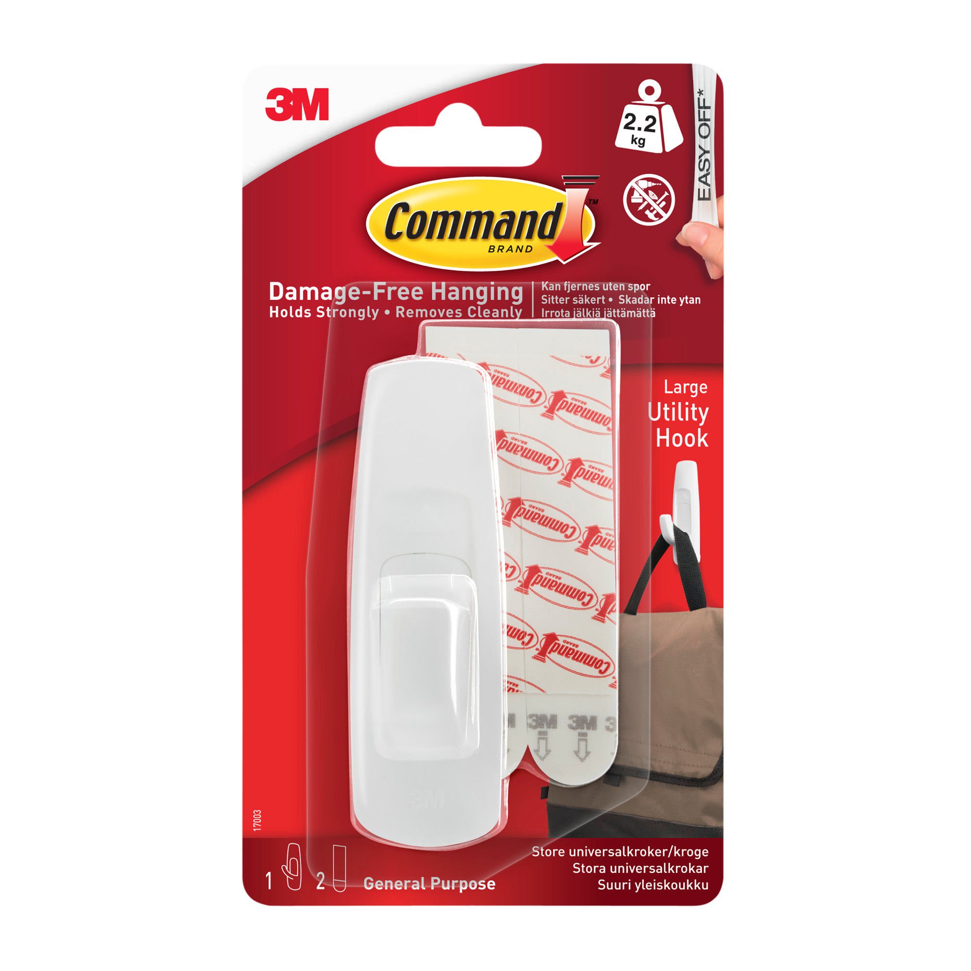 COMMAND LARGE UTILITY HOOK 17003