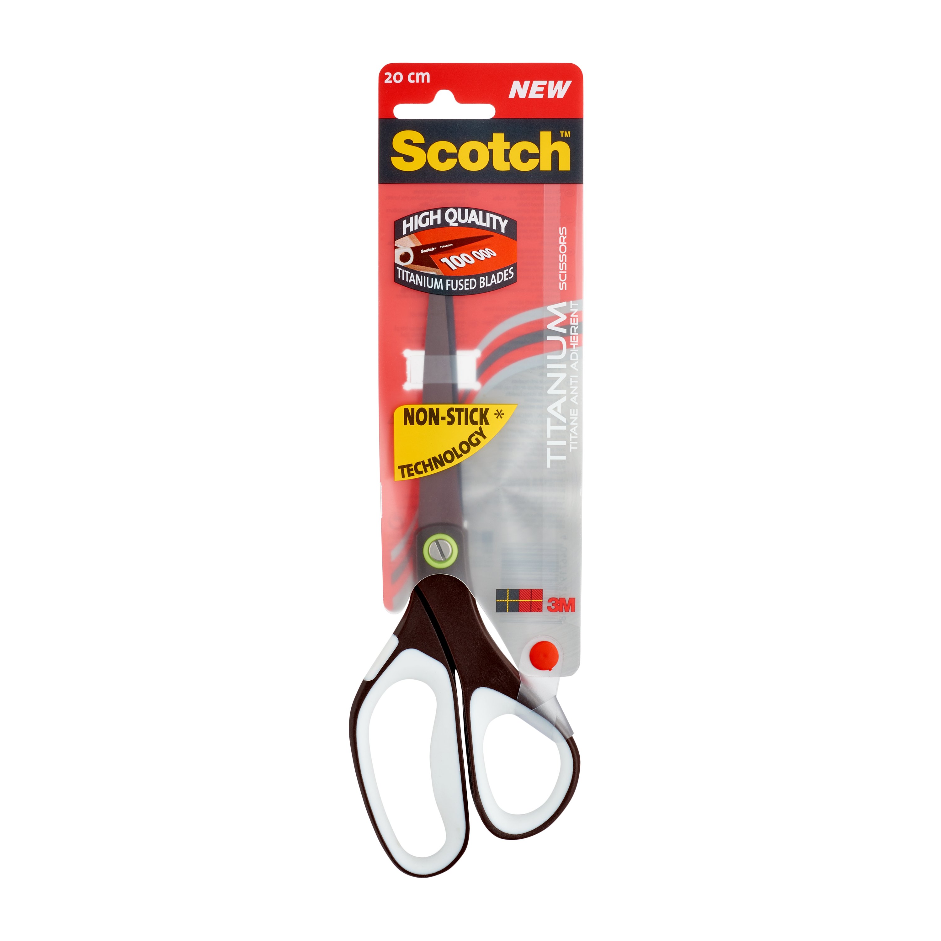 Scotch Titanium Non-Stick Scissors 200mm Black 1468TNS-MIX