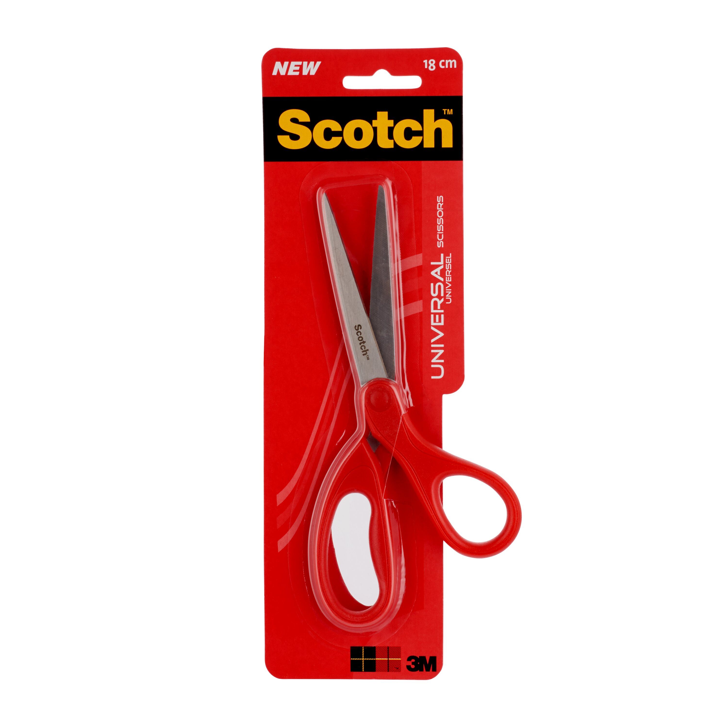 Scissors Scotch Universal Scissors 180mm Red 1407