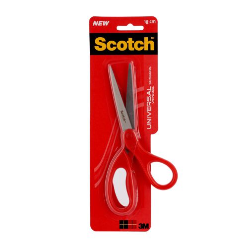 Scotch+Universal+Scissors+180mm+Red+1407+-+7000034002