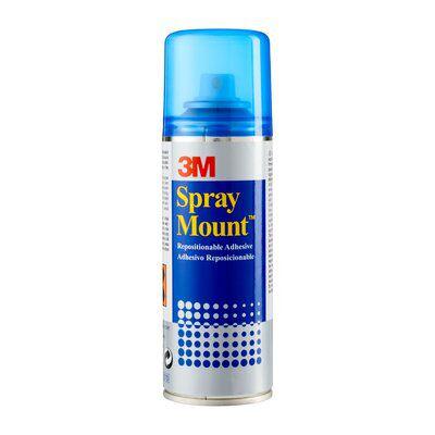 3M+SprayMount+Adhesive+Spray+Can+CFC-Free+Non-staining+200ml+Ref+SMOUNT