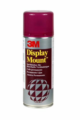 3M+DisplayMount+Adhesive+Spray+Can+Instant+Hold+CFC-Free+400ml+Ref+DMOUNT