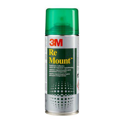 3M+ReMount+Adhesive+Repositionable+Spray+Can+CFC-Free+400ml+Ref+GS200018983