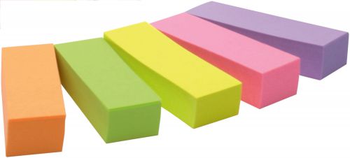 Post-It+Note+Paper+Index+Flags+Repositionable+15x50mm+5x100+Tabs+Assorted+Colours+%28Pack+500%29+7100172770