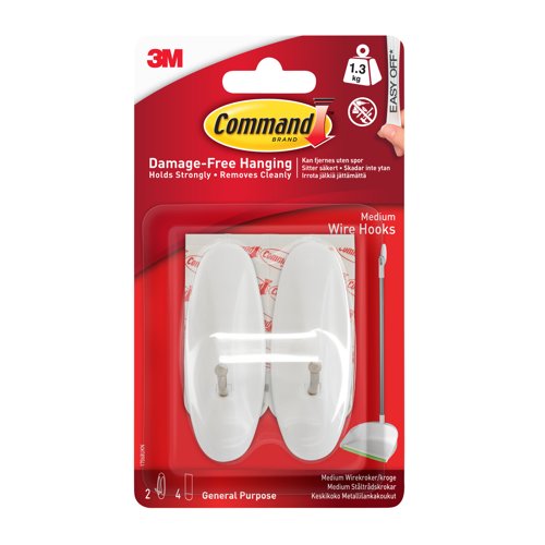 Command Medium Wire Hooks 17068 Command Medium Wire Hooks 17068