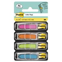 POST-IT ARROWS 12MM BRIGHT 4COL 684-ARR4