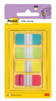 Post-it Small Index Flags Repositionable Tabs Assorted Colours [40 Flags] Ref 676-ALYR-EU