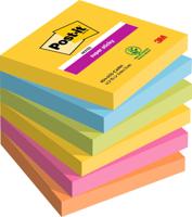 POST-IT SSTICKY 76X76MM CARNIVAL (6)
