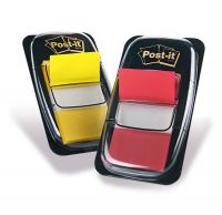 Post-it Index 1 Inch Dual Pack Red and Yellow 680-RY2