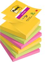 POST-IT SSTICKY Z-NOTE 76X76 CARNIVAL(6)