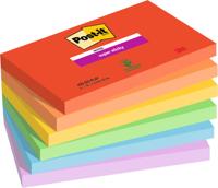 POST-IT SSTICKY 76X127MM PLAYFUL (6)