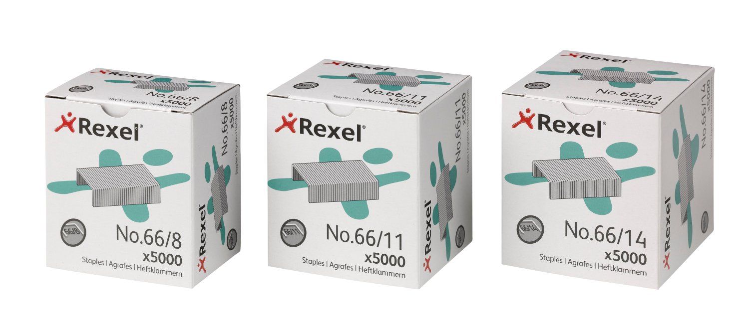 Rexel Staples No66/8 8mm PK5000