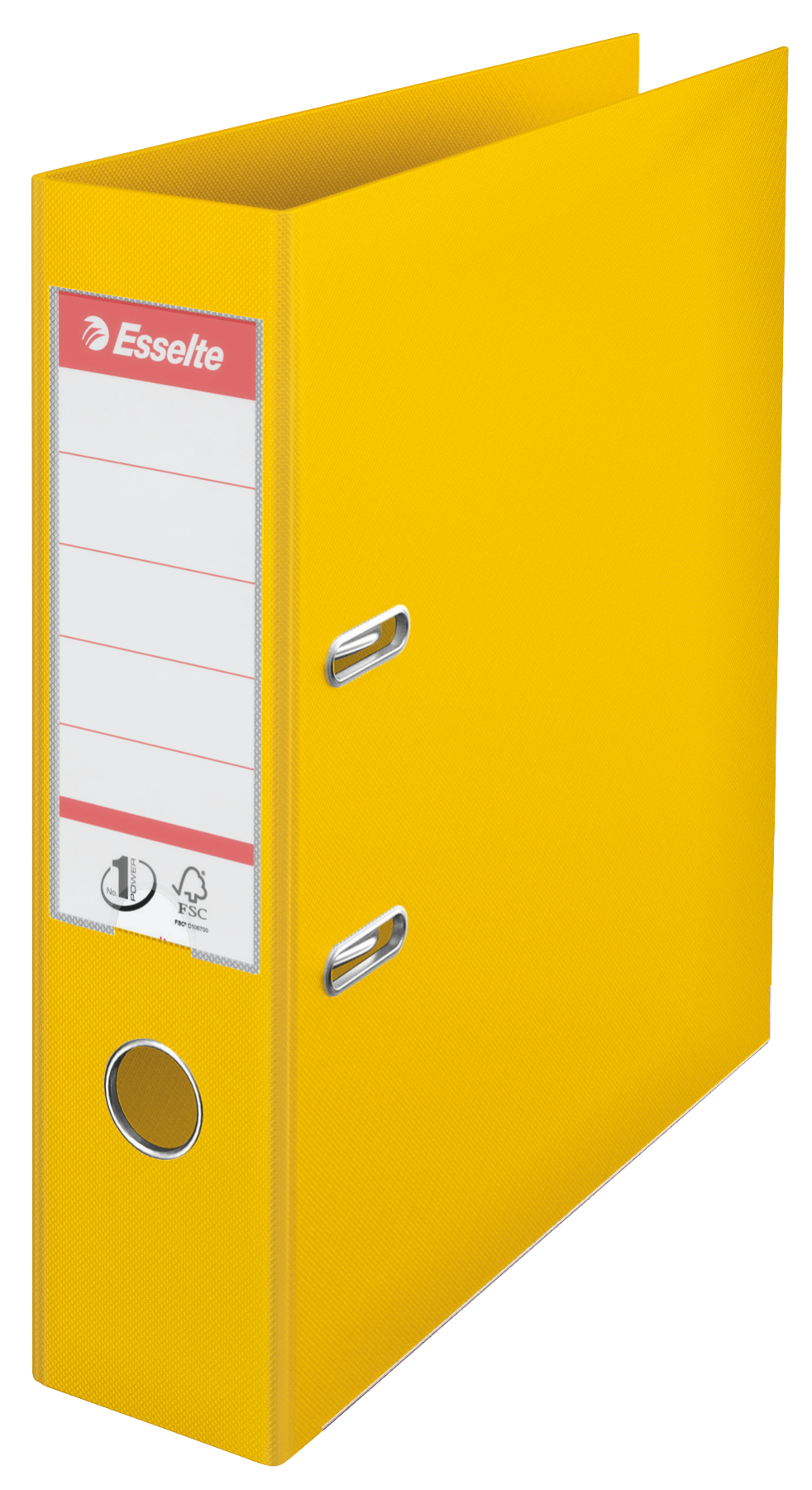 E:LAF NO1 PP A4 75MM YELLOW