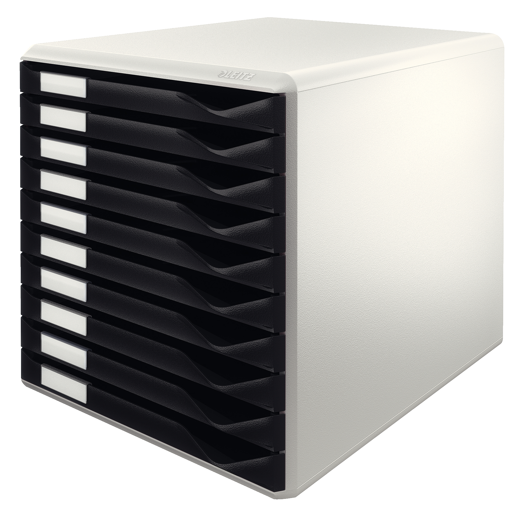 L:FORM-SET 10 DRAWERS A4 BLACK