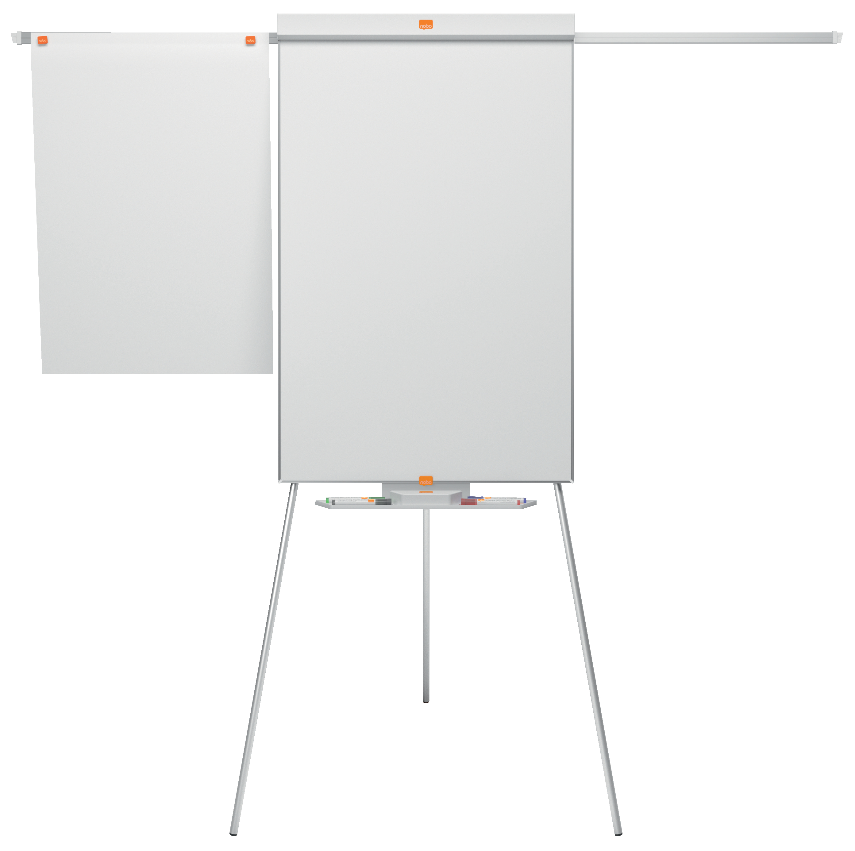 Flip chart: stand model with side arms