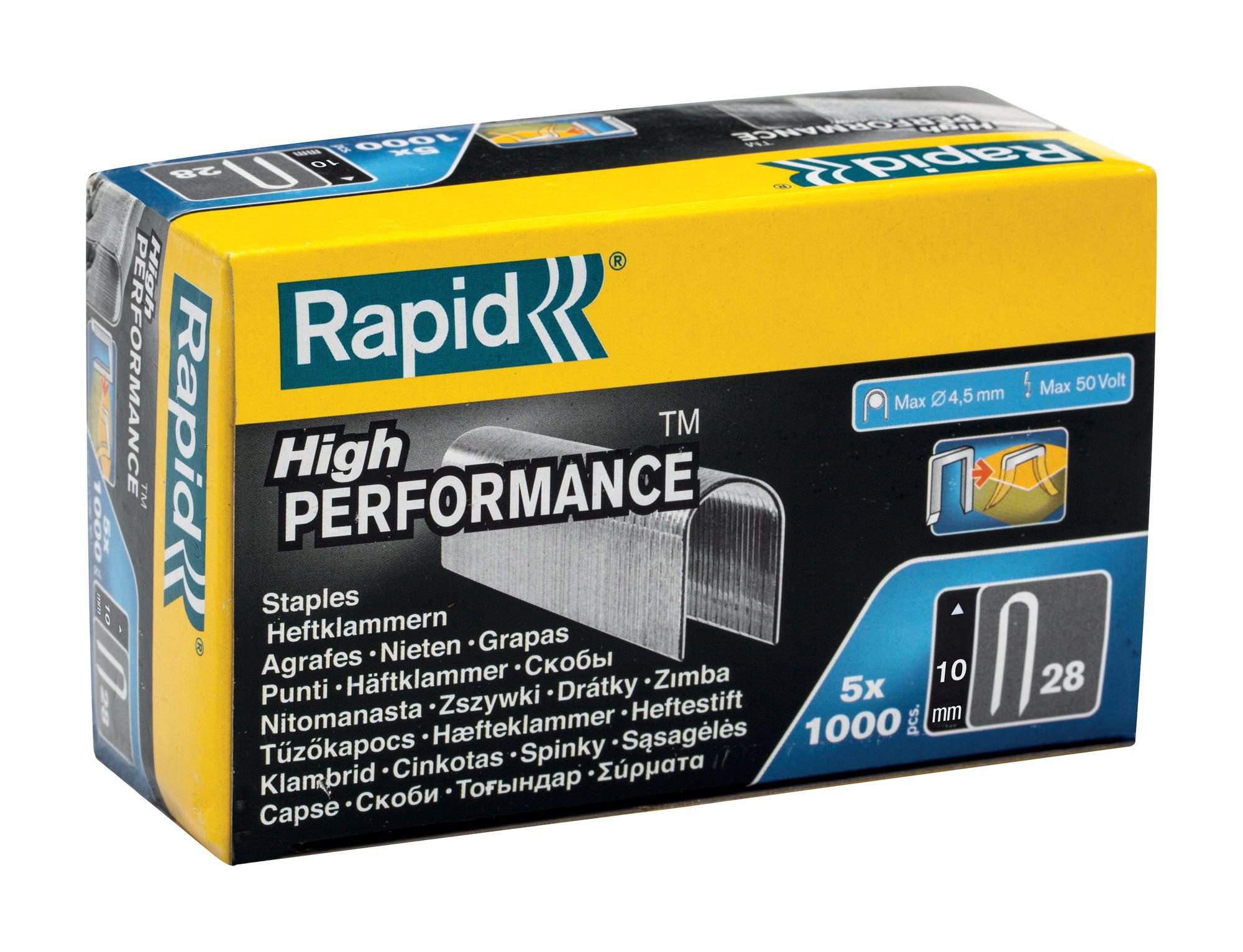 R:STAPLES 28/10 DP GALV 5X1000