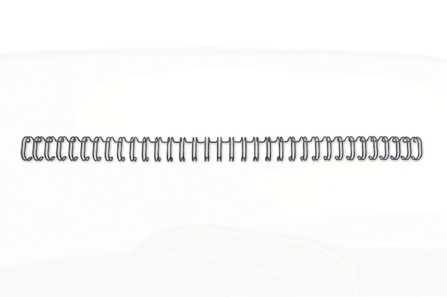 G:WIRESPINES 3:1 A4 NO3 5MM BLACK 100PCS