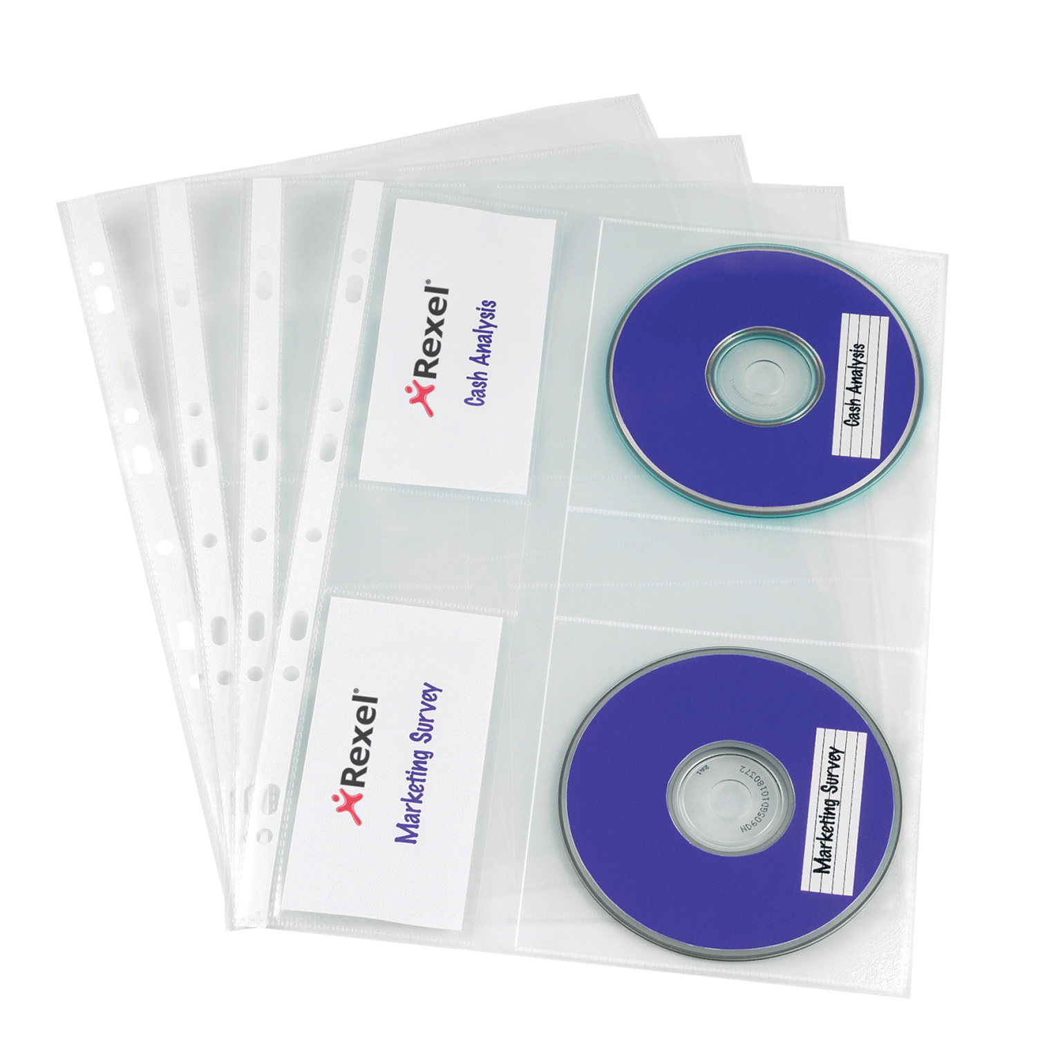 Rexel Nyrex CD Pocket 2001007 (PK5)
