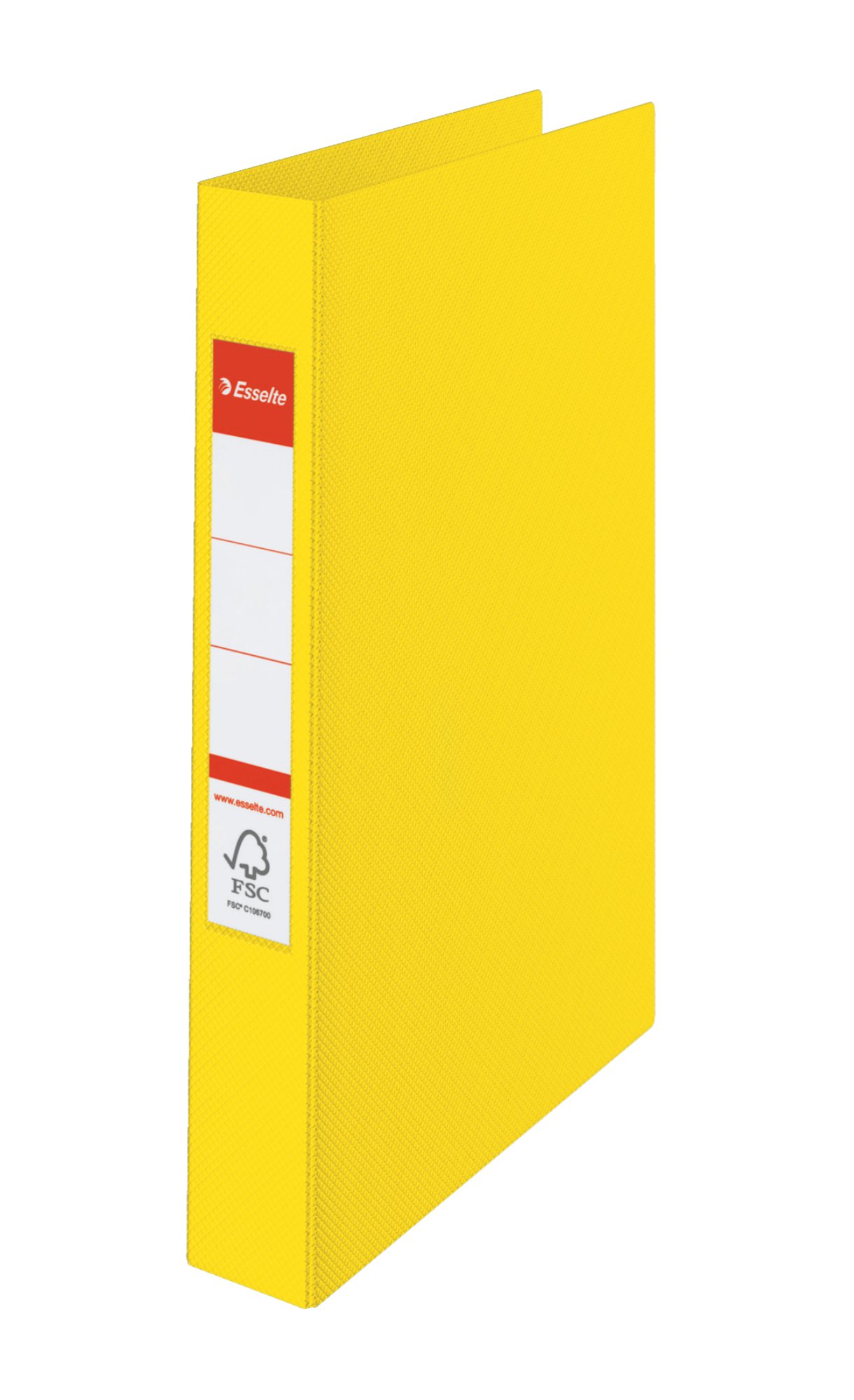 E:RINGBINDER A4 2R 25MM YELLOW