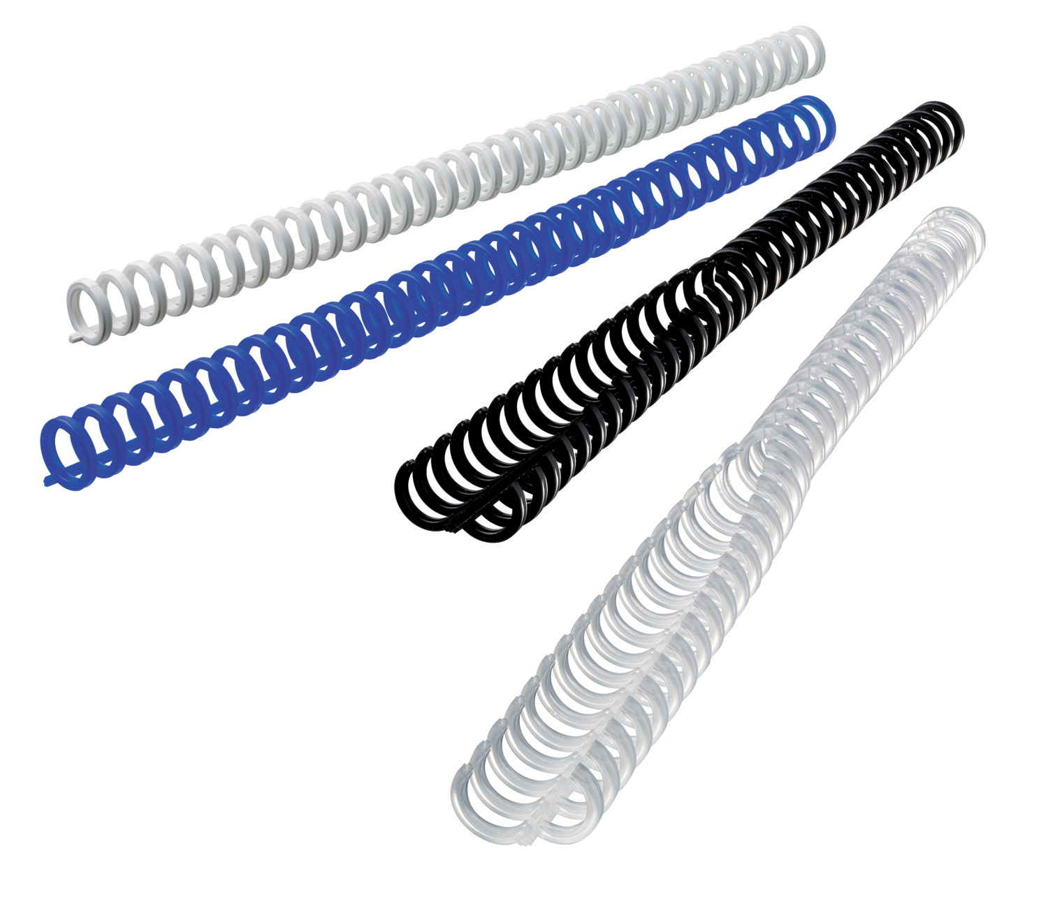 G:SPINE CLICKBIND A4 34R 8MM CLEAR 50PCS