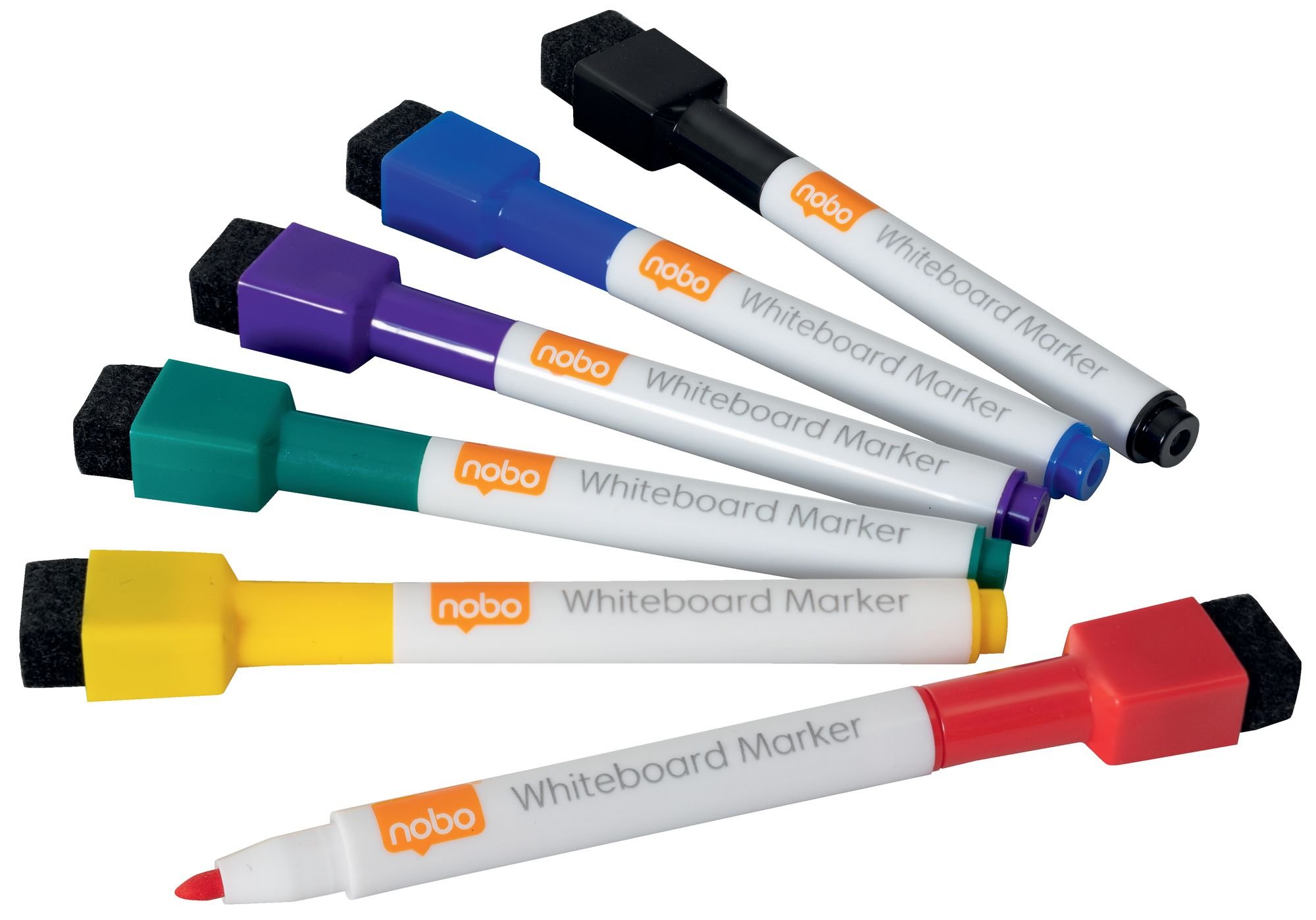 VALUEX DRYWIPE MARKER ASSORTED PK6