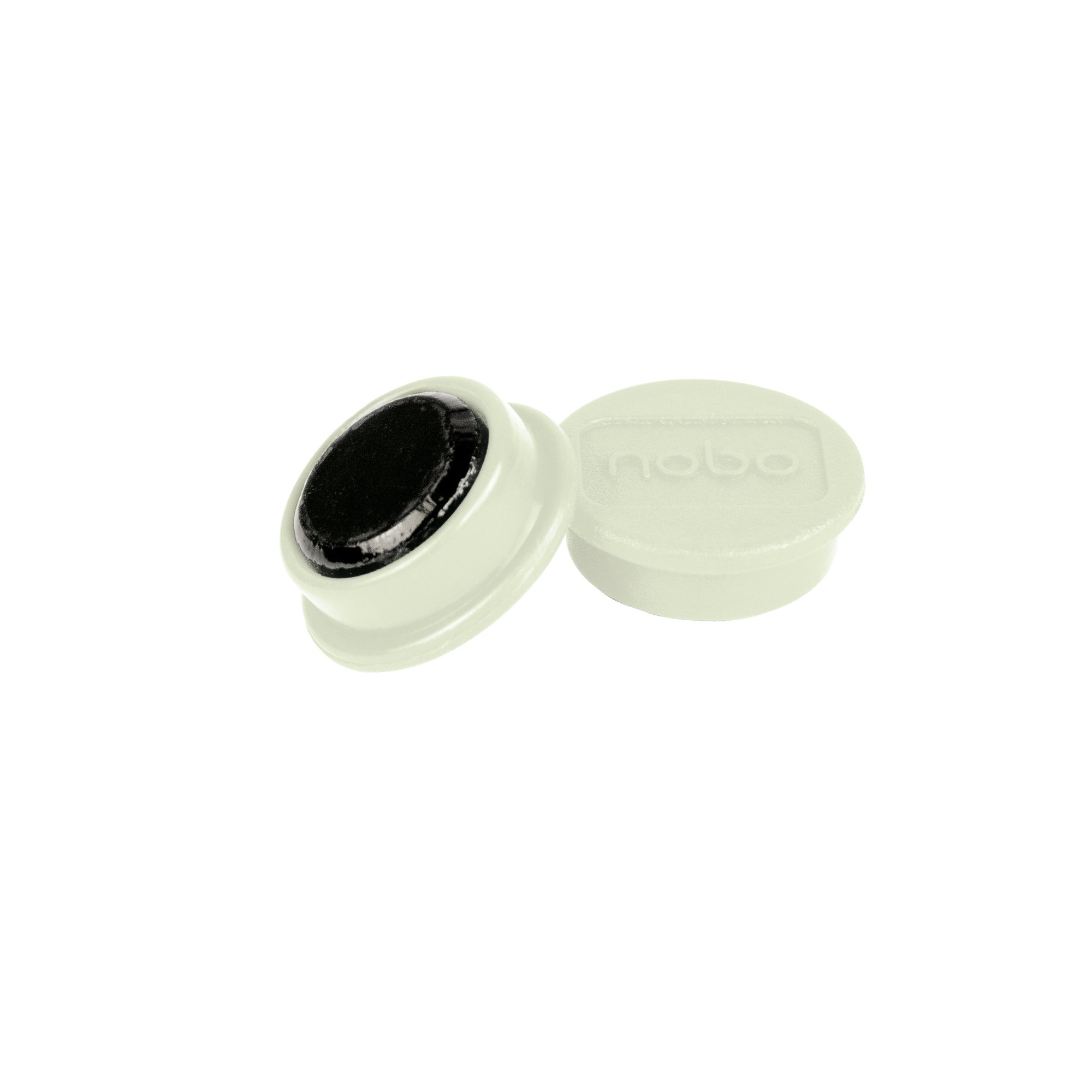 N:MAGNET 24MM 10PCS WHITE