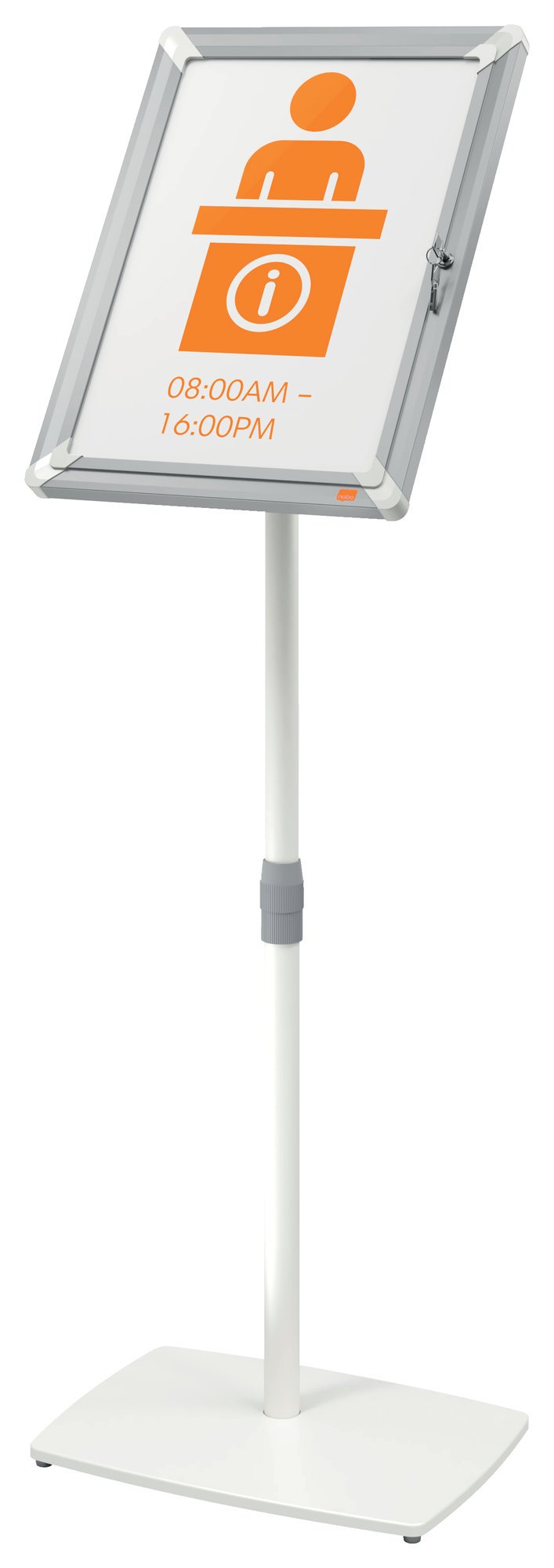 N:CLIPFRAME DISPLAY STAND PP A3 LOCKABLE