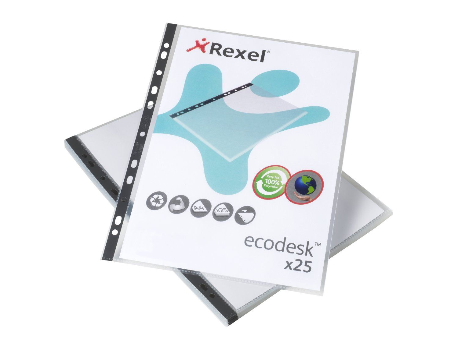 Rexel Ecodesk Filing Pockets (PK25)