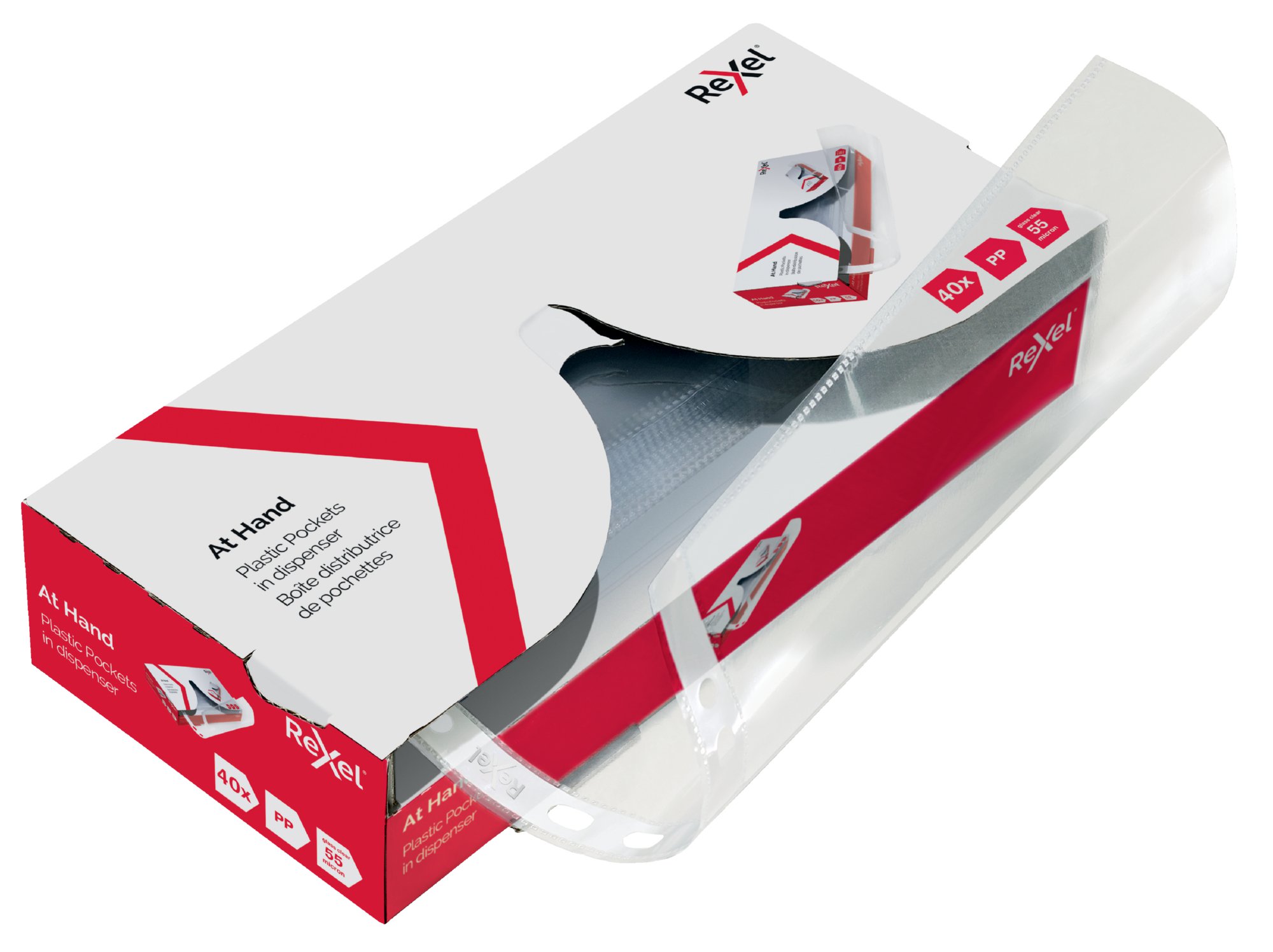 RX: ATHAND PCKT A4 55 CLR (50)