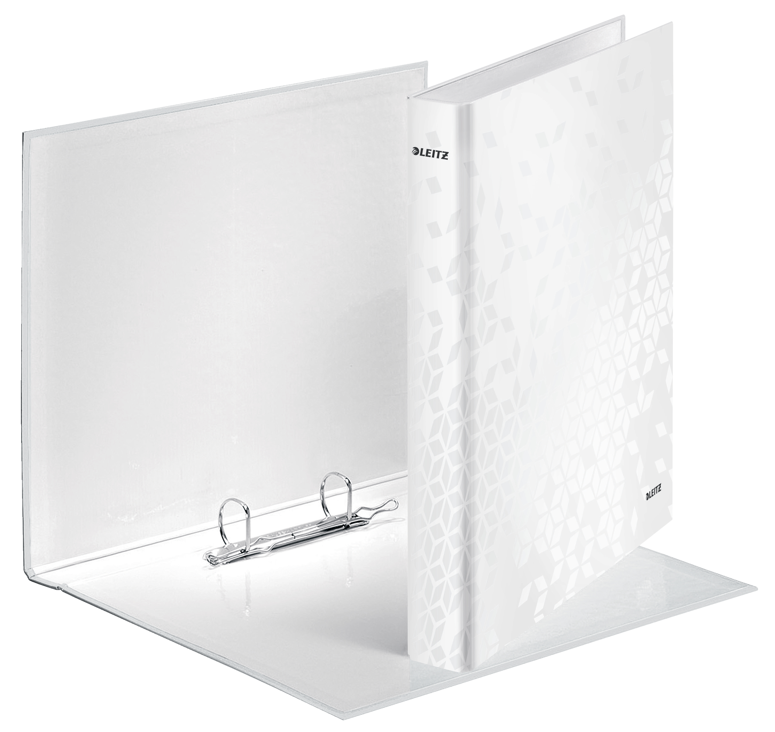L:RINGBINDER WOW A4+ 2DR 25MM WHITE