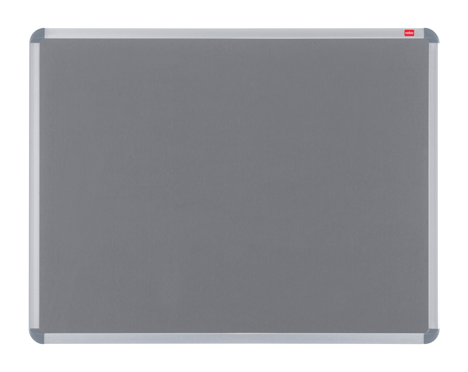 Nobo Prestige Grey Felt Noticeboard Aluminium Frame 1500x1000mm