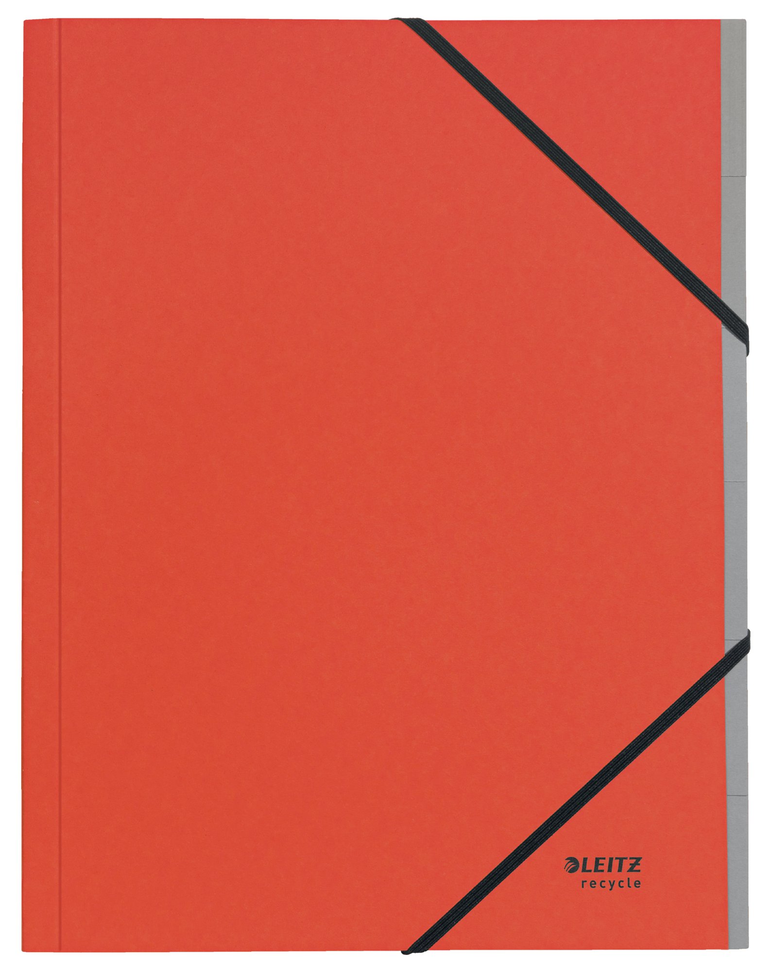 L:DIVIDER BOOK RECYCLE CARD A4 6TABS RED