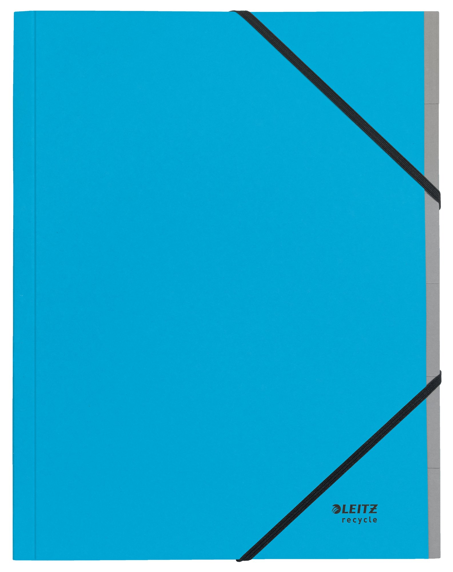 L:DIVIDER BOOKRECYCLE CARD A4 6TABS BLUE
