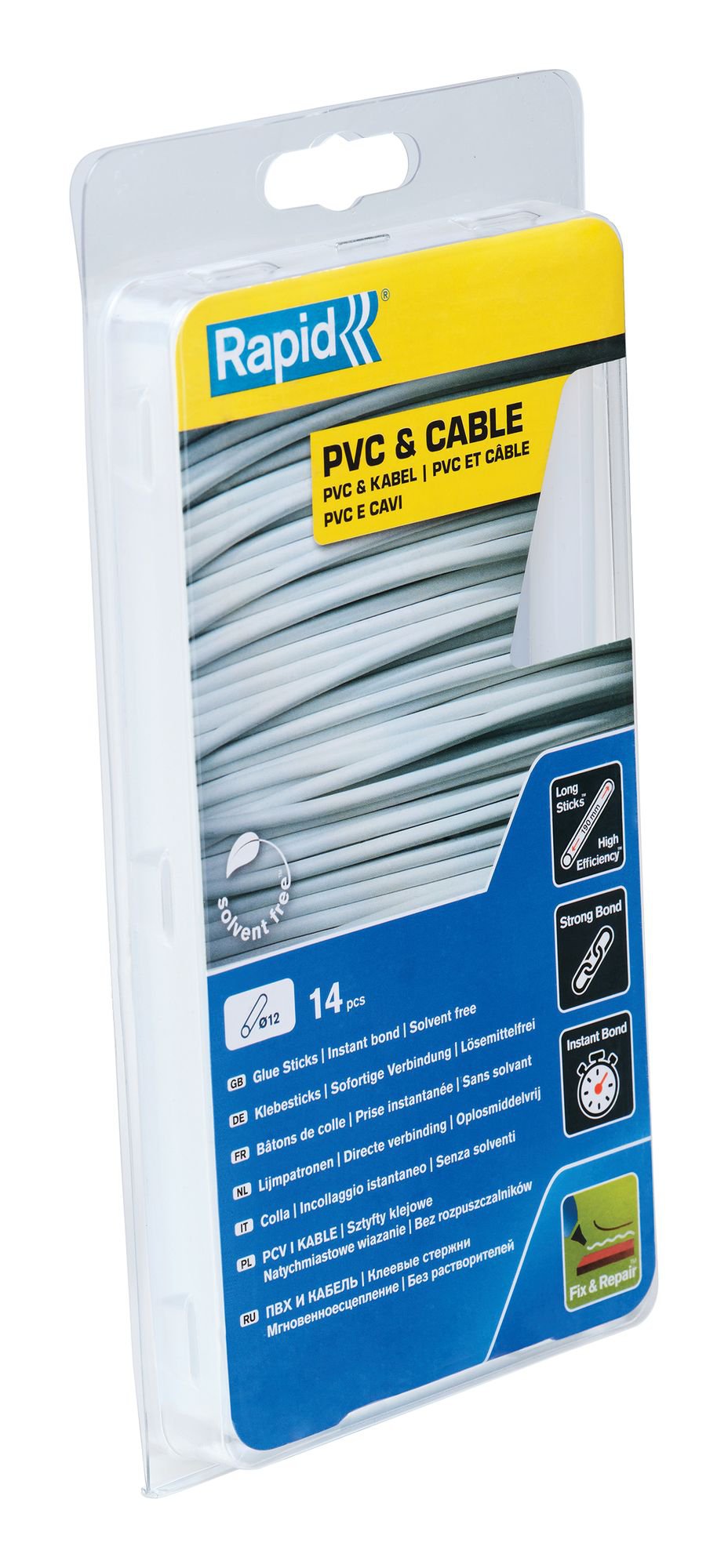 R:GLUE D12 PVC-CABLE 14PCS 190MM