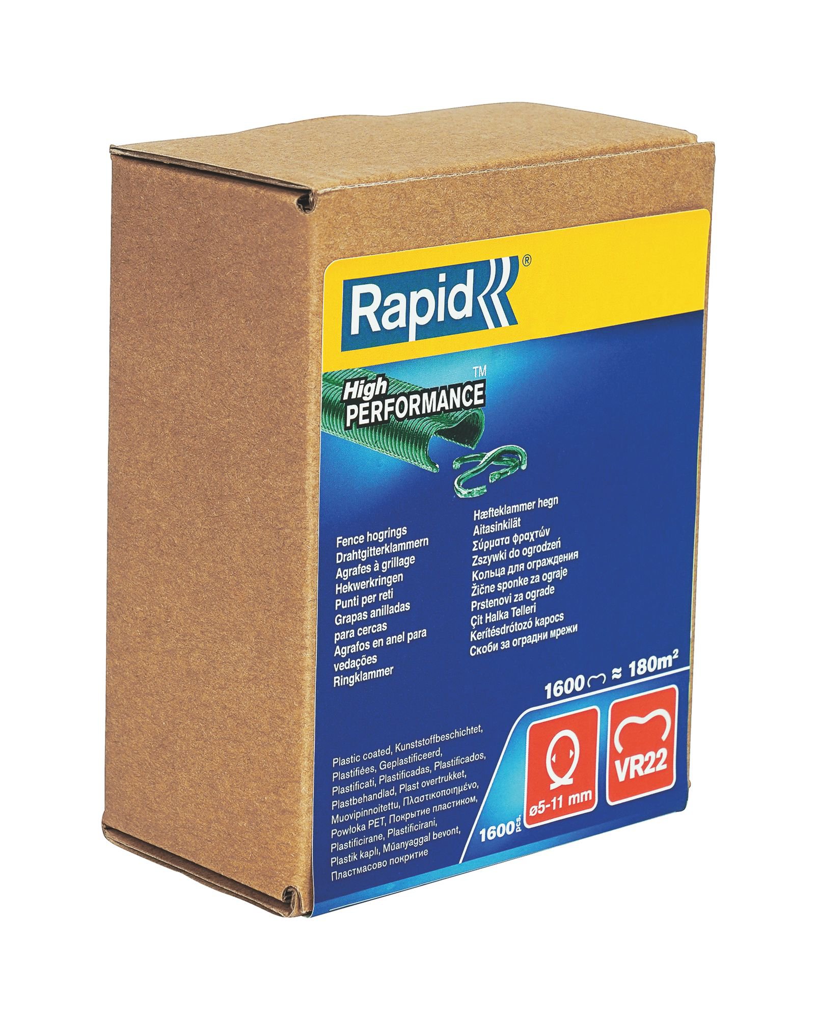 R:HOGRING VR22/1.6M B GRN FNCE