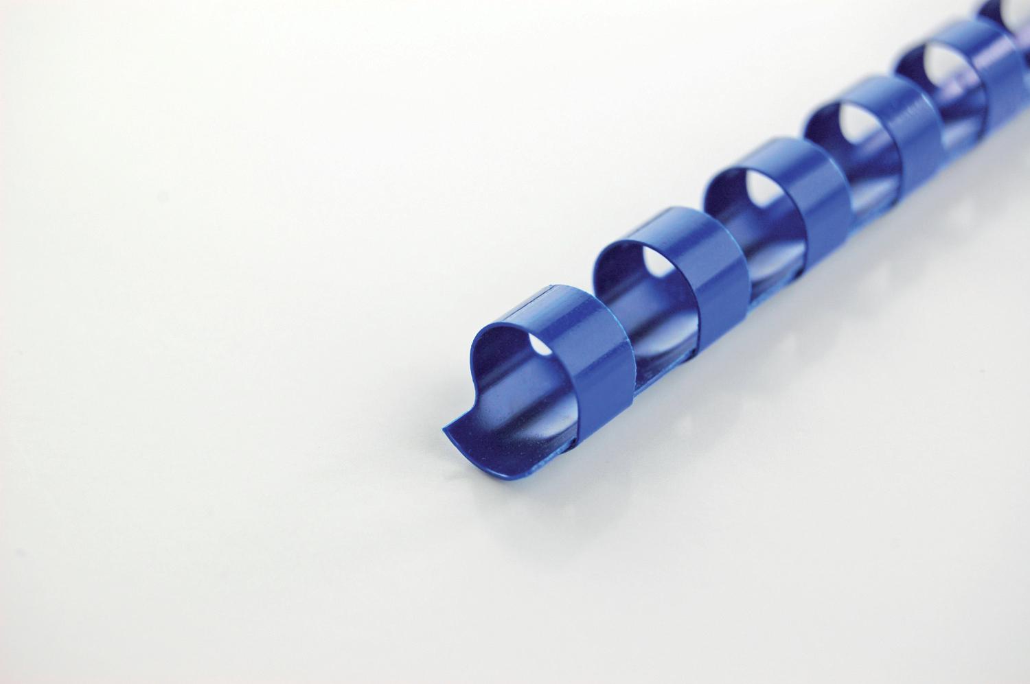 GBC Binding Comb A4 6mm Blue (Pack 100) 4028233