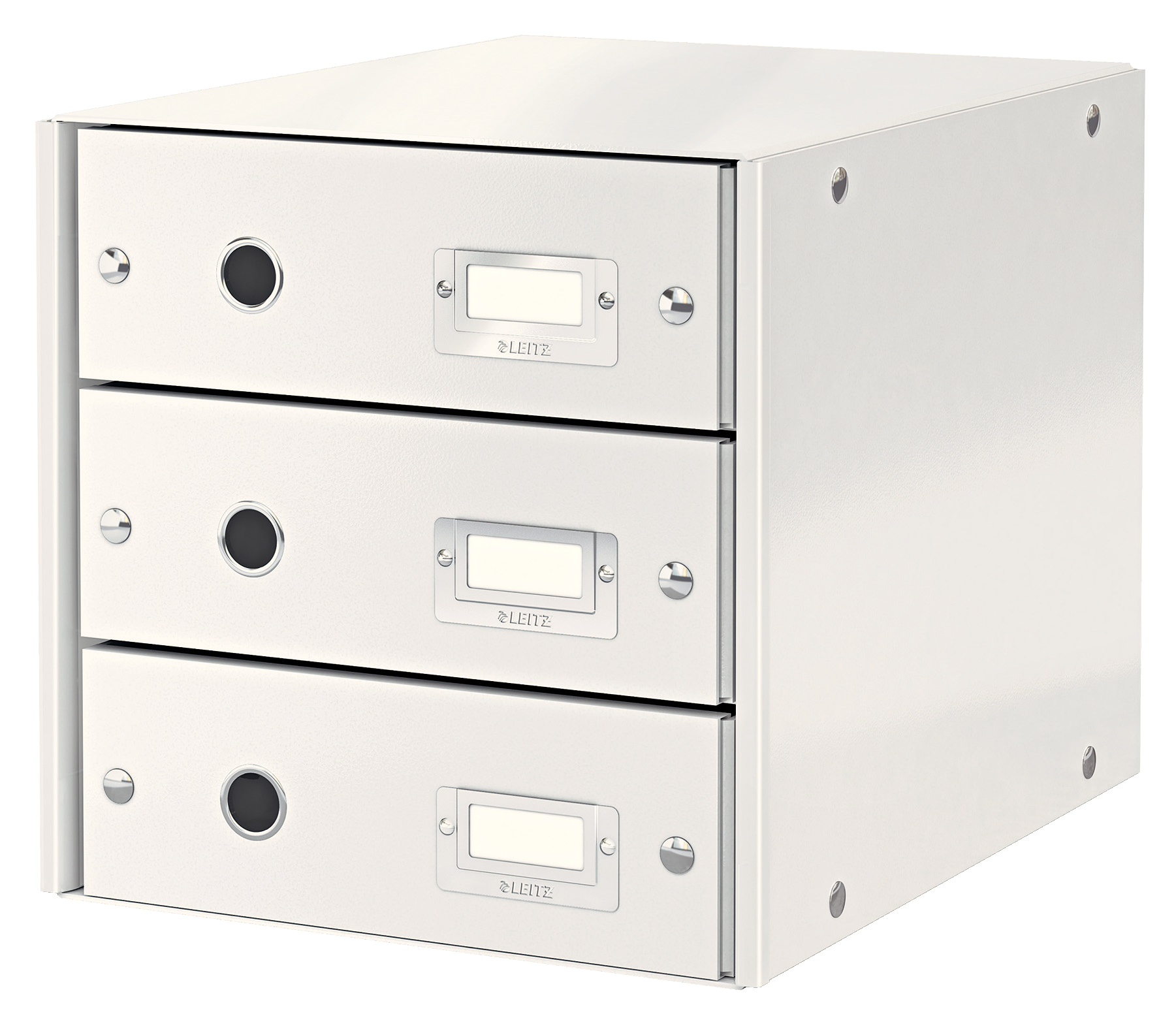L:DRAWER CABINET C&S WOW 3DRAWER WHITE