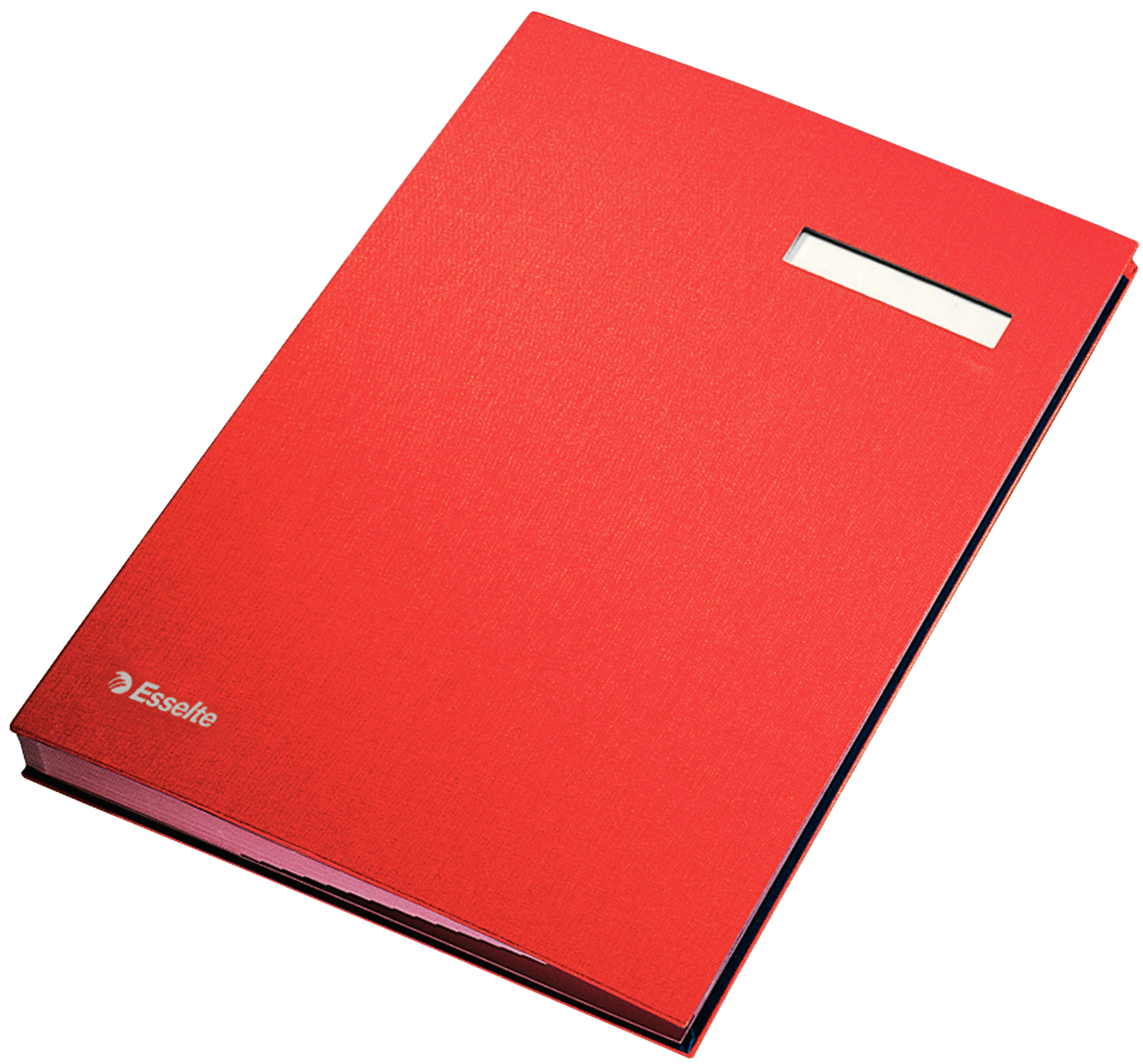 E:SIGNATURE BOOK 20TABS RED