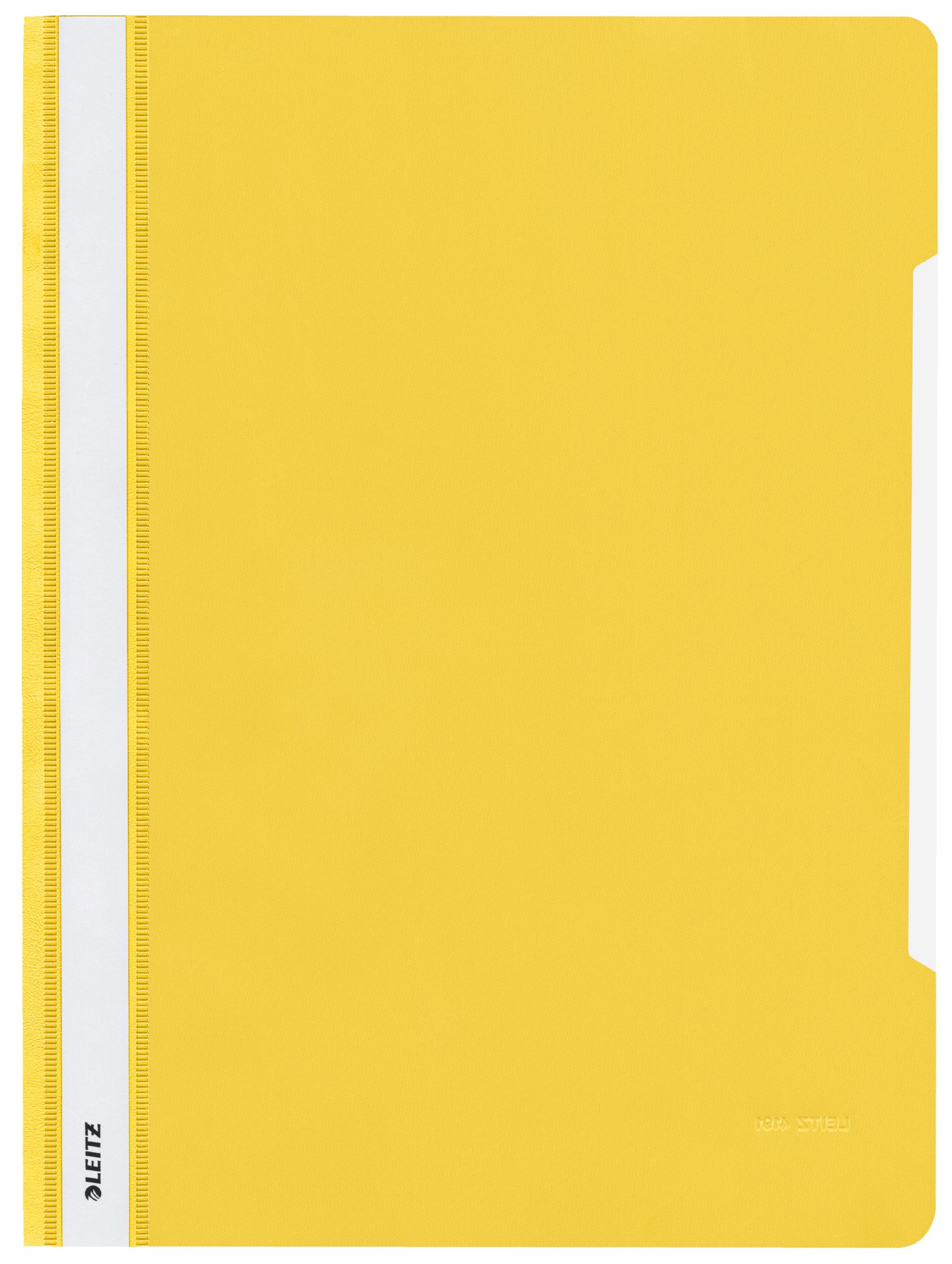 L:PLAS FILE A4 FRONT RECYCLED CLR YEL