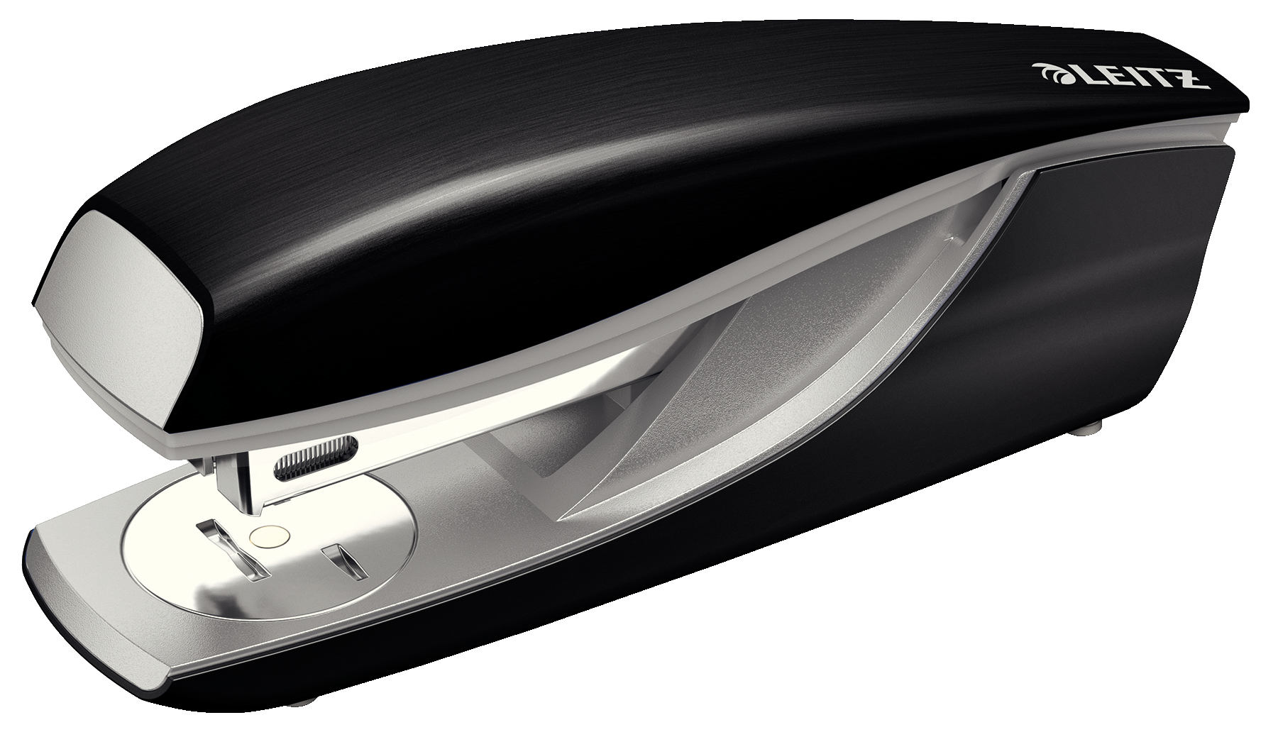 Leitz NeXXt. Style Metal Office Stapler. Staples Up To 30 Sheets. Includes Staples. Satin Black