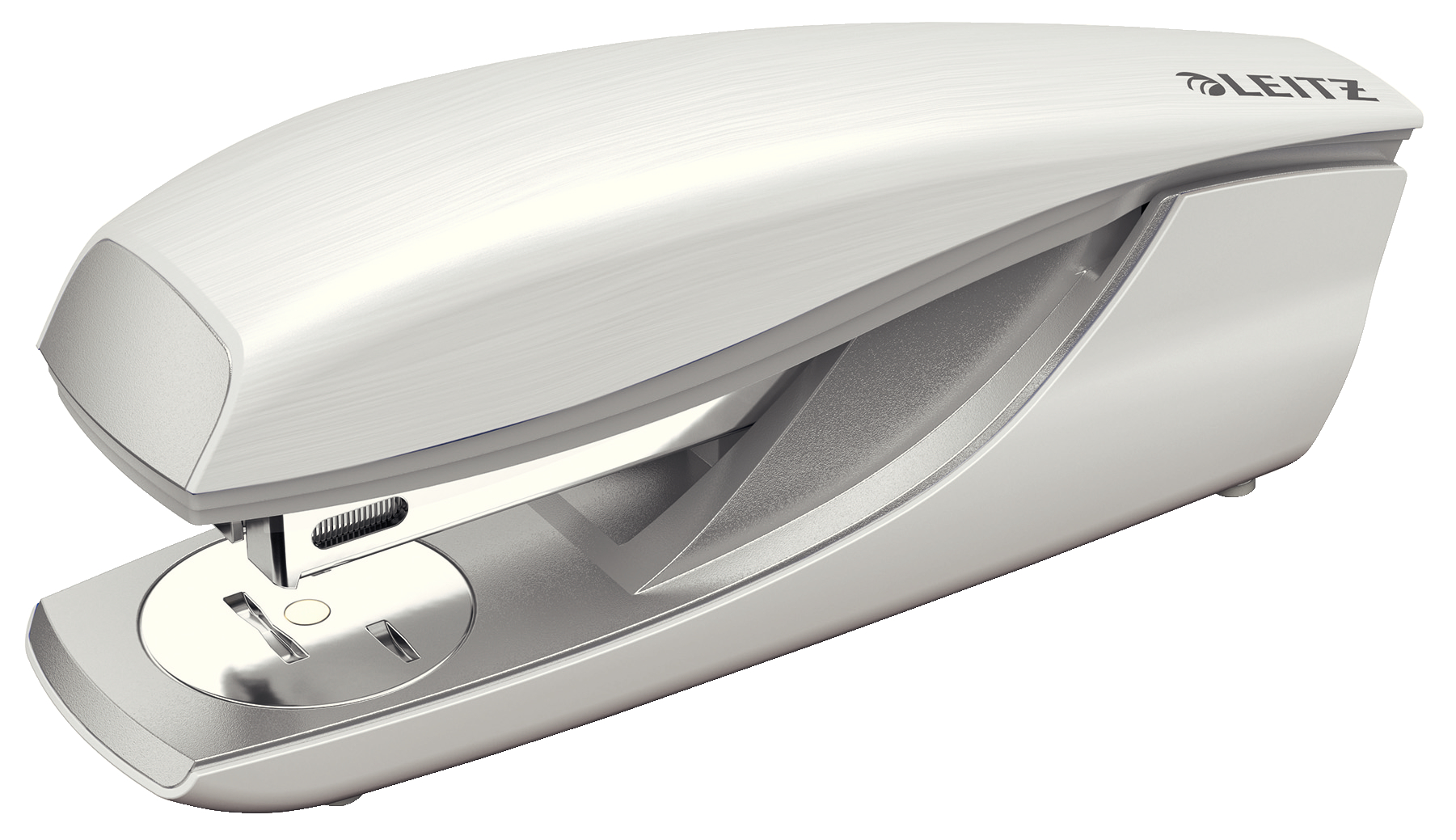 Leitz NeXXt. Style Metal Office Stapler. Staples Up To 30 Sheets. Includes Staples. Arctic White