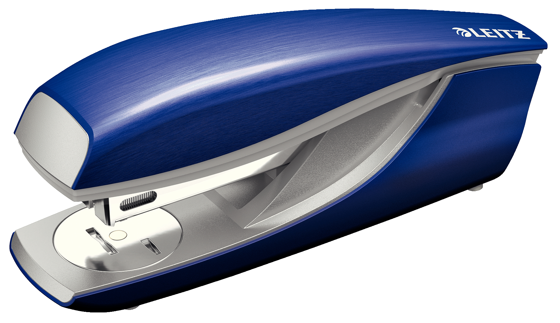 Leitz NeXXt. Style Metal Office Stapler. Staples Up To 30 Sheets. Includes Staples. Titan Blue