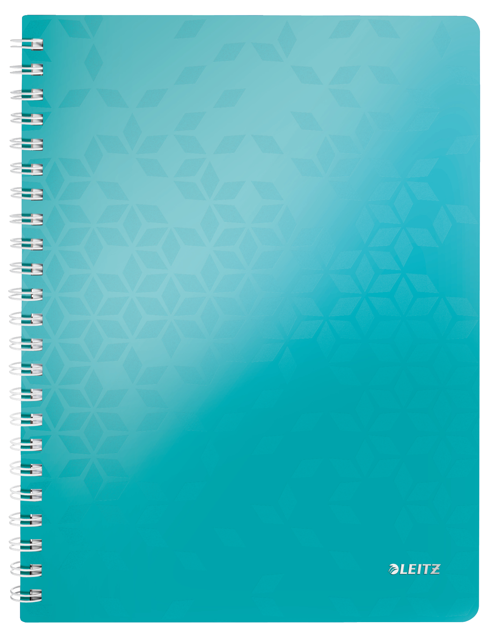 L:NOTEBOOK WOW A4 PP RULED ICE BLUE