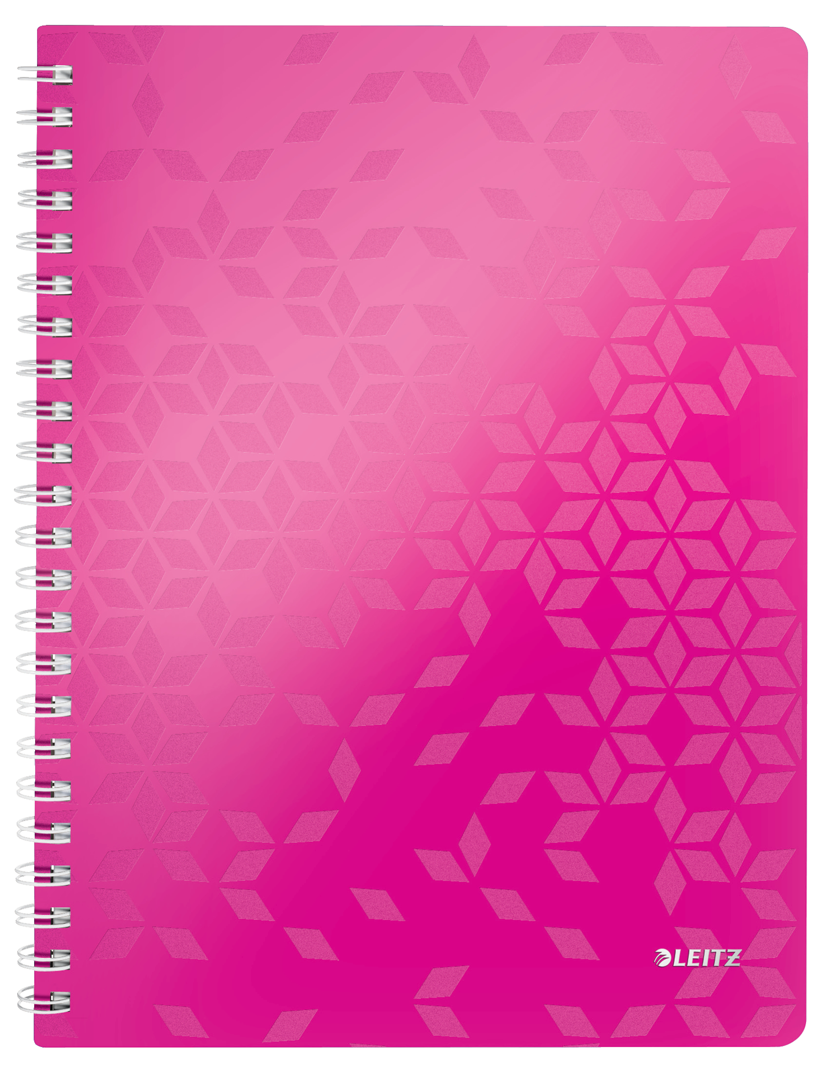 L:NOTEBOOK WOW A4 PP RULED PINK