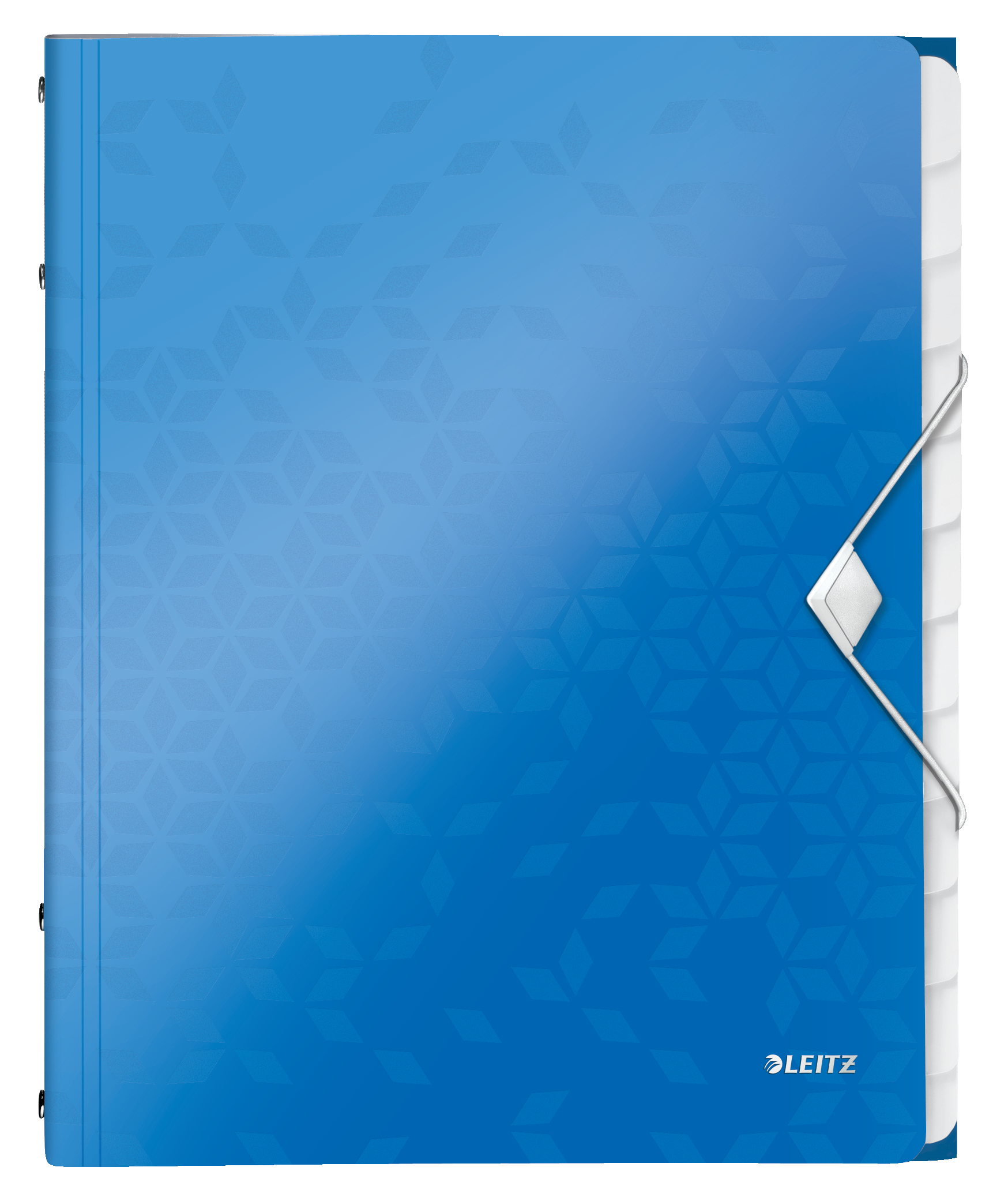 L:DIVIDER BOOK WOW A4 PP 12TABS BLUE