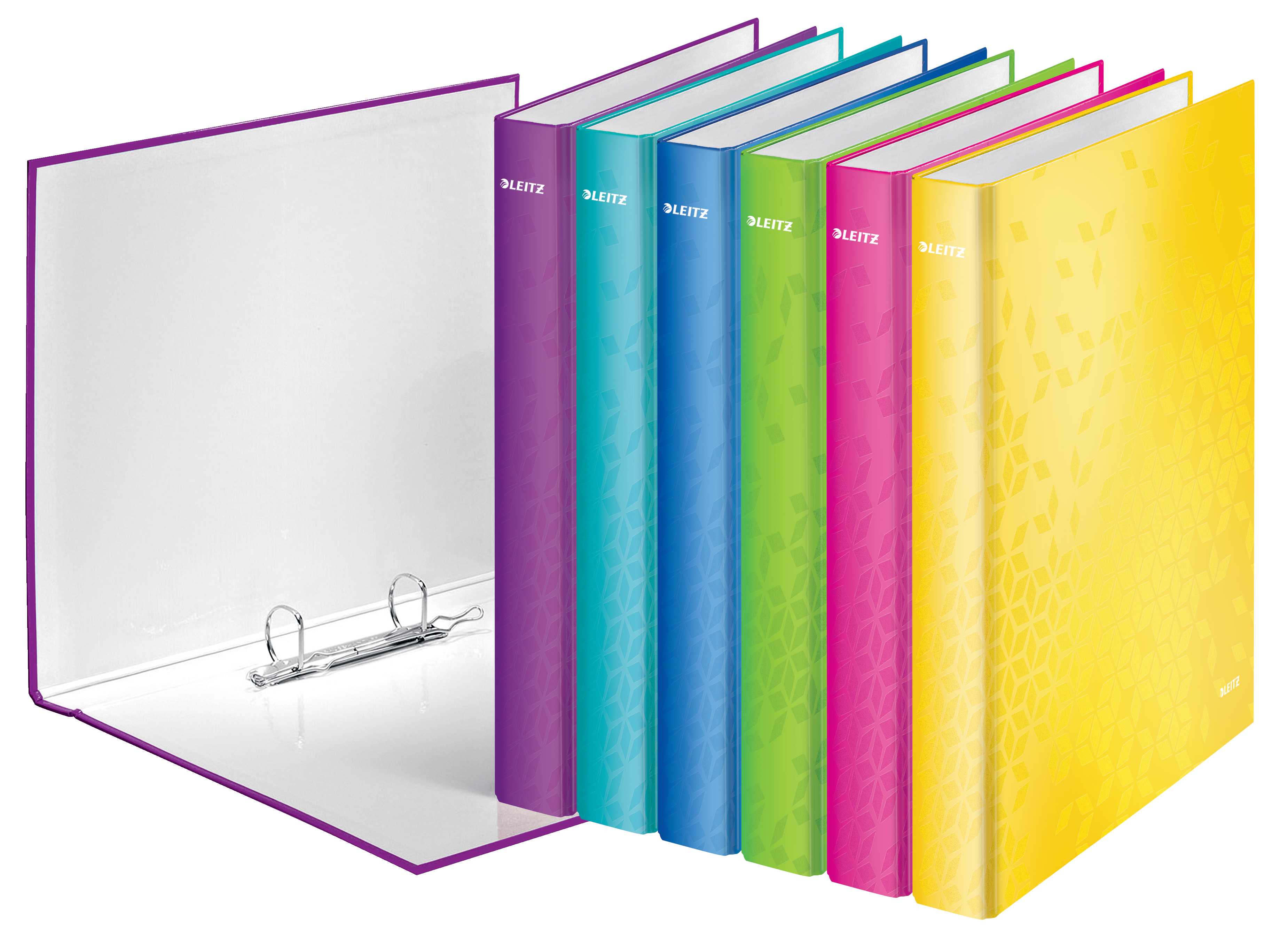 L:RINGBINDER WOW A4+ 2DR 25MM ASSORTED