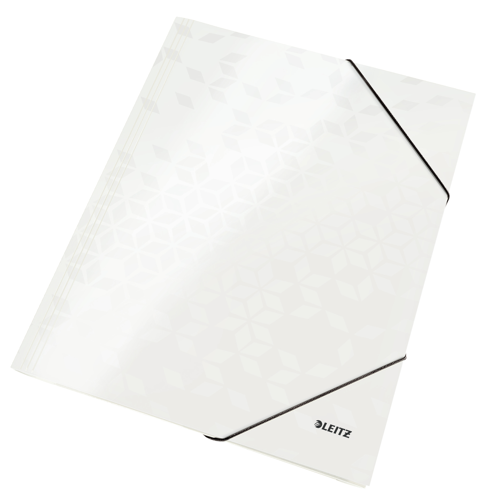 L:3 FLAP FOLDER WOW A4 CARDBOARD WHITE