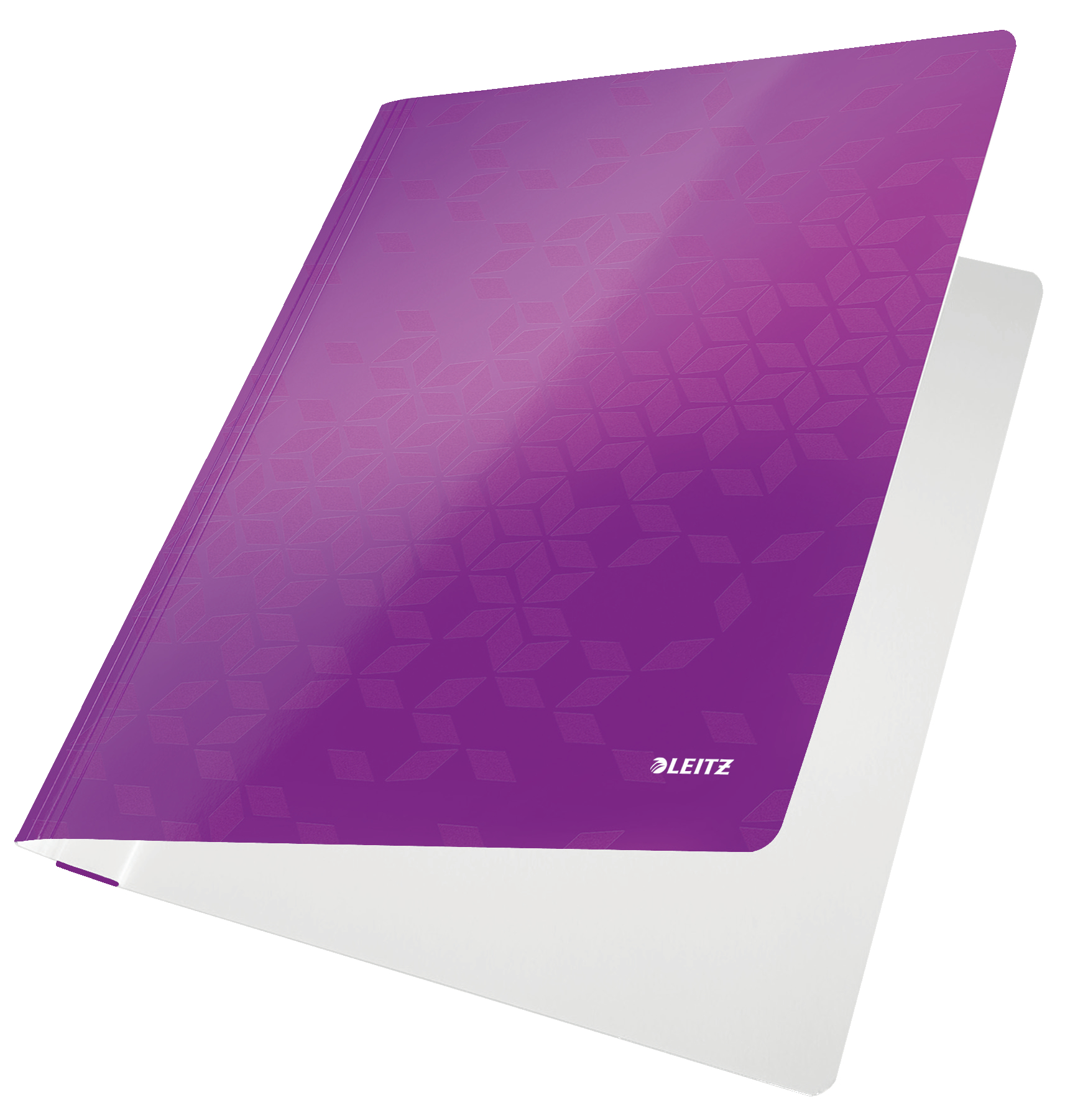 L:FLAT FILE WOW A4 CARDBOARD PURPLE