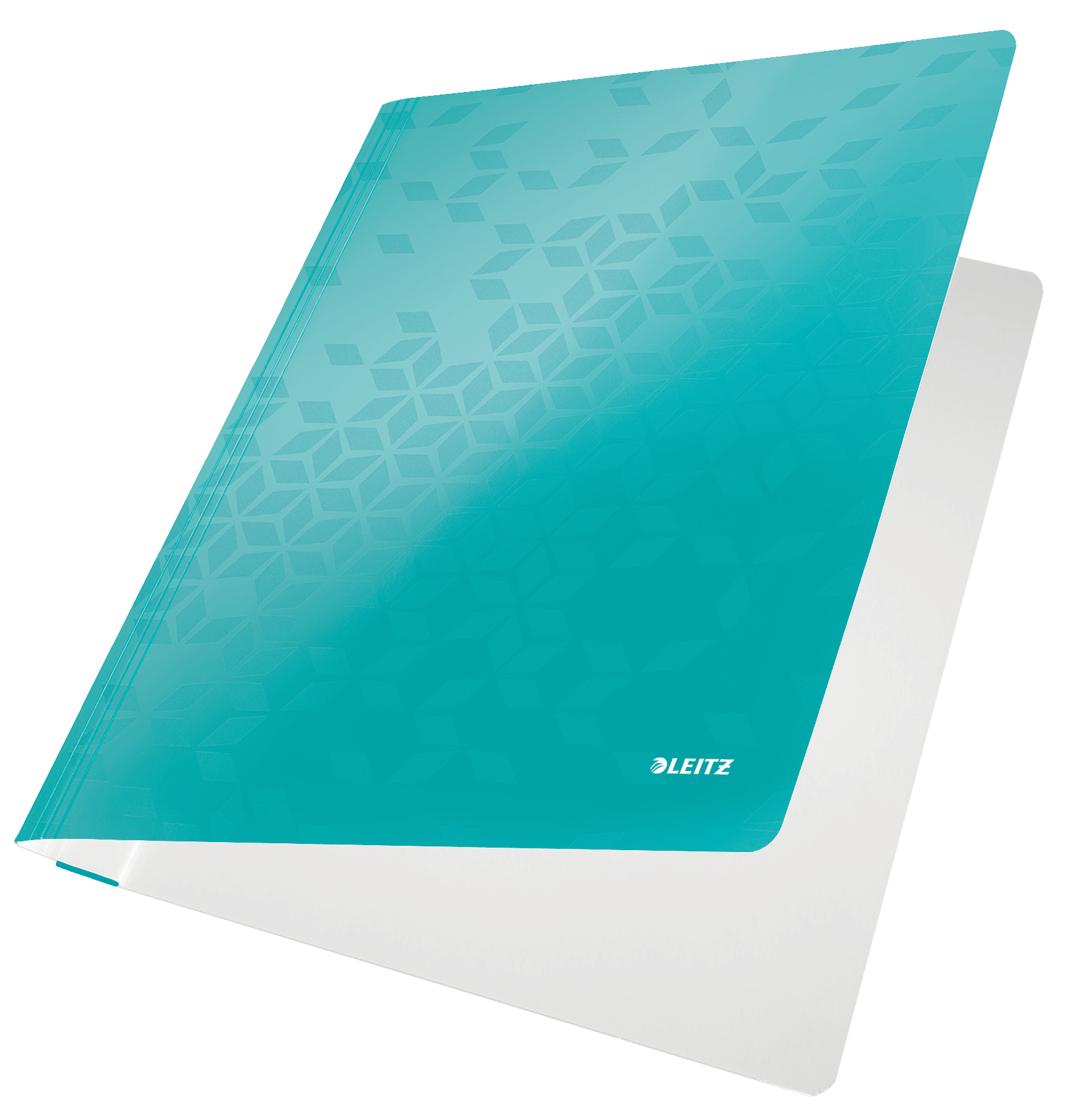 L:FLAT FILE WOW A4 CARDBOARD ICE BLUE