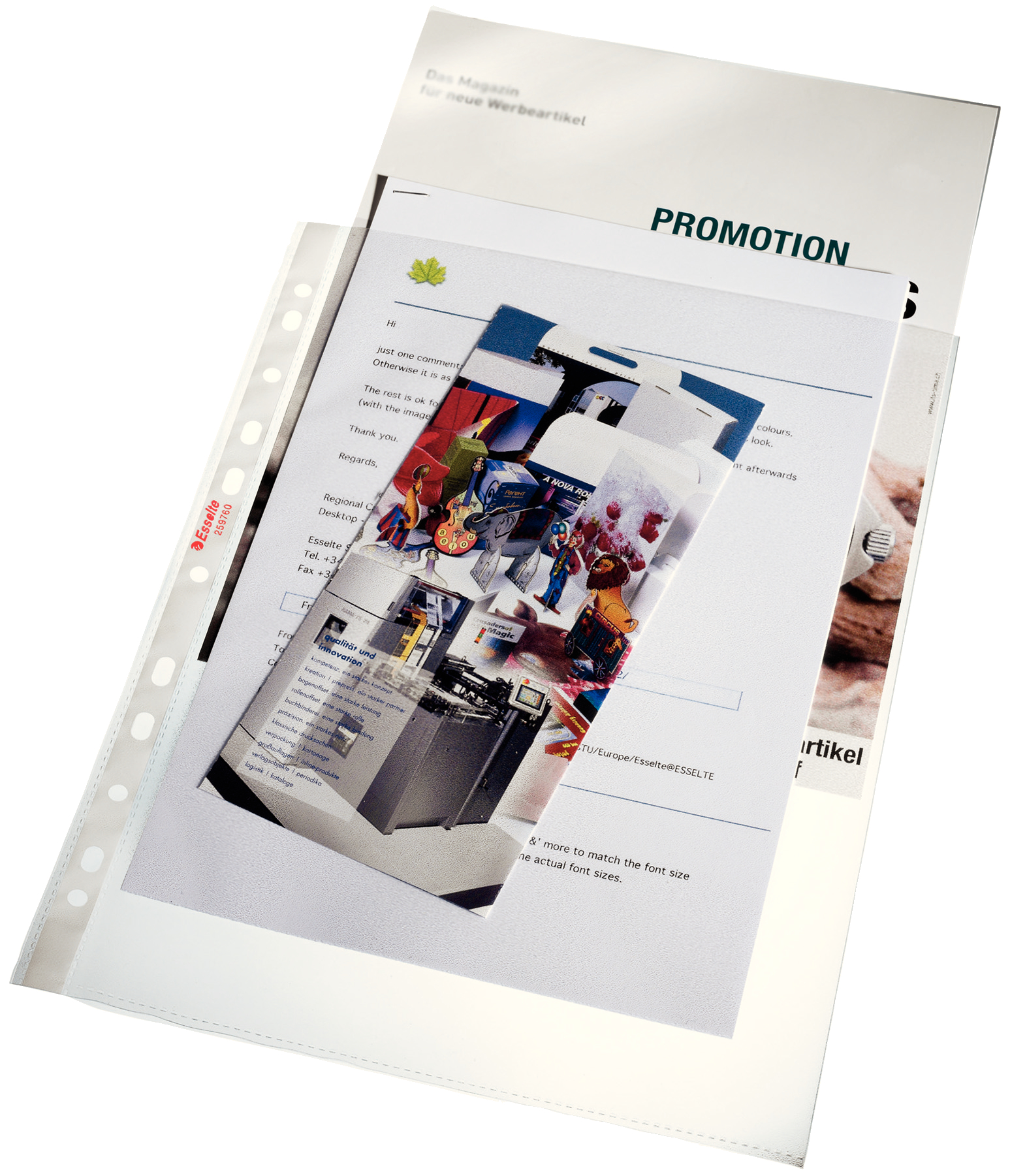 E:POCKET PREMIUM A4MAXI RECYCLED PP 100Â